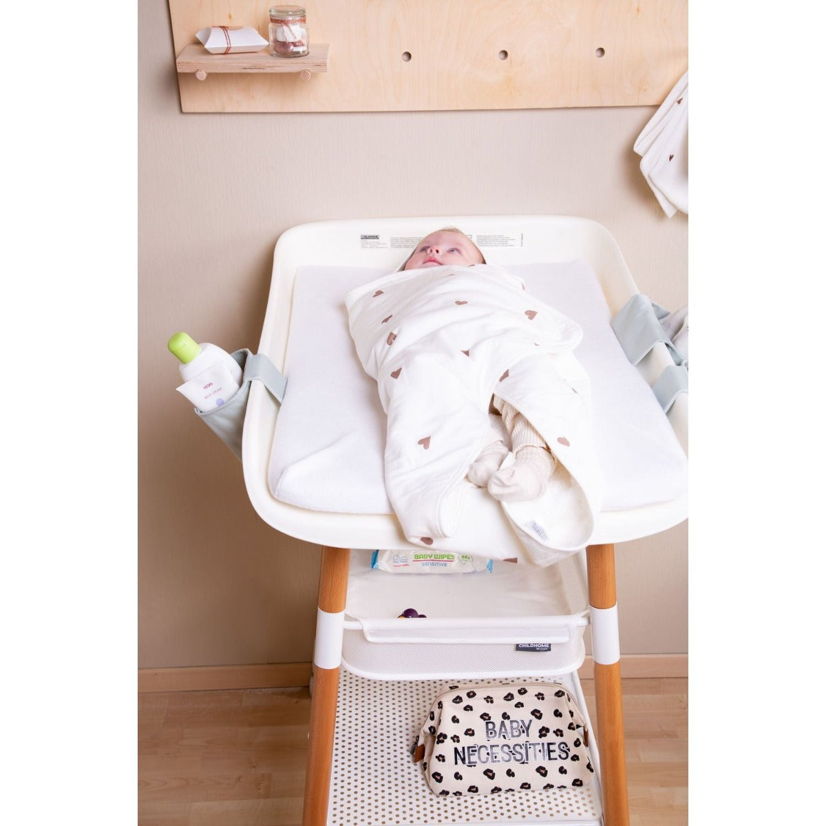 Childhome Evolux Changing Table - Natural White