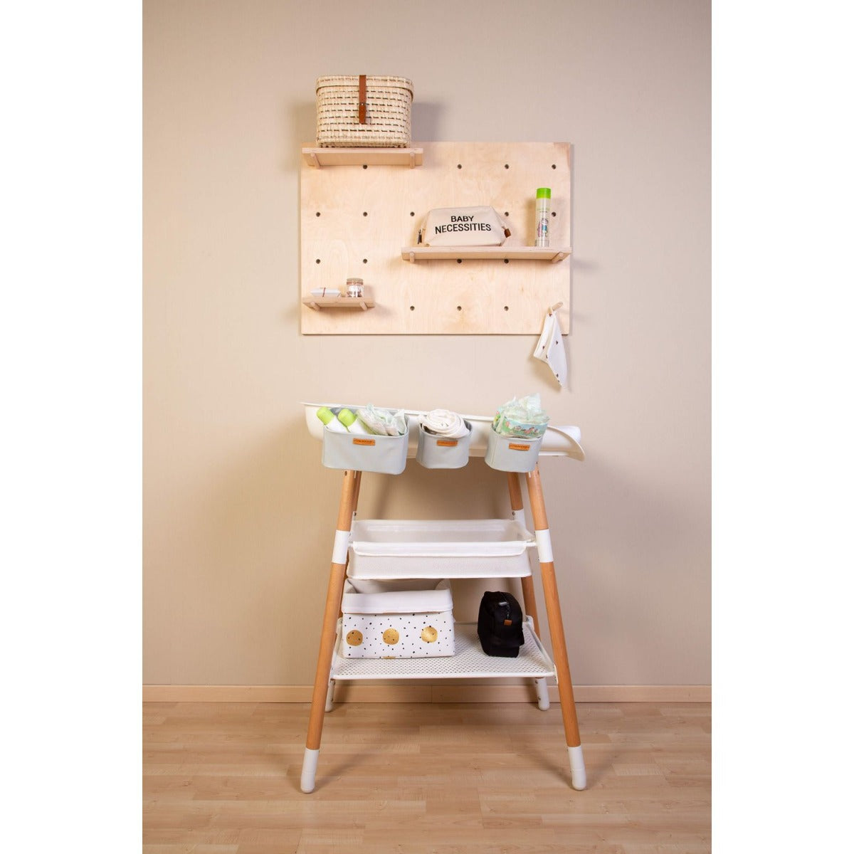 Childhome Evolux Changing Table - Natural White