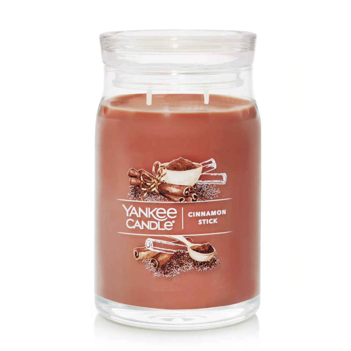 Yankee Candle Signature Large Jar Candle, 2-wicks (20oz) - Cinnamon Stick
