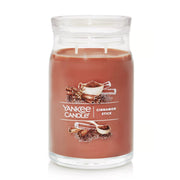 Yankee Candle Signature Large Jar Candle, 2-wicks (20oz) - Cinnamon Stick