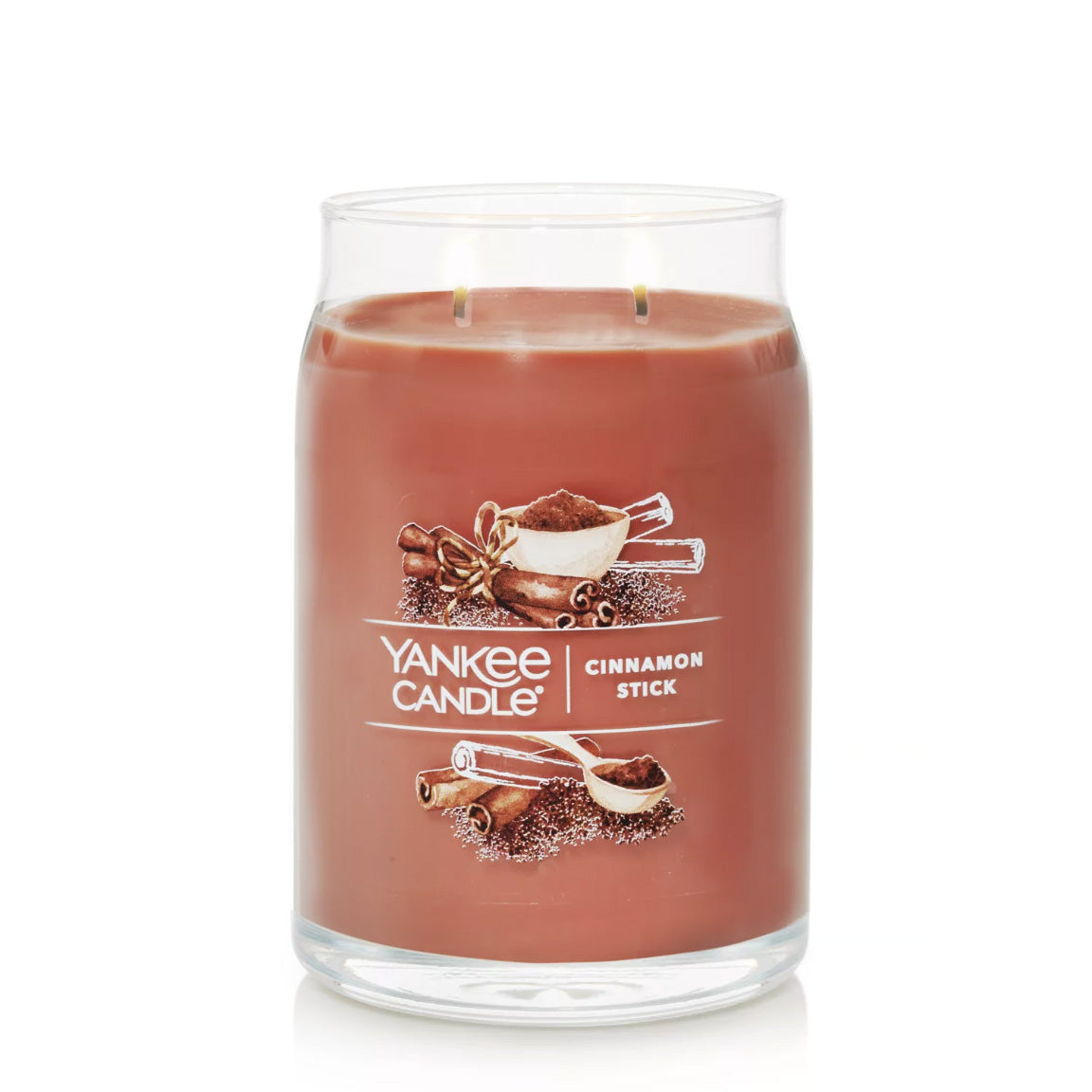 Yankee Candle Signature Large Jar Candle, 2-wicks (20oz) - Cinnamon Stick