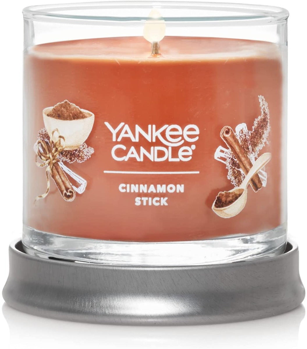 Yankee Candle Signature Small Tumbler Candle, 1- Wick (4.3oz) - Cinnamon Stick