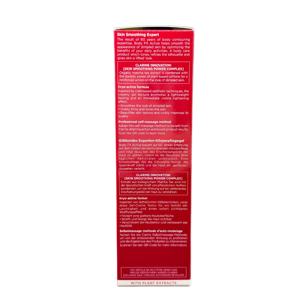 Clarins Body Fit Active Anti-Cellulite Cream, 200ml (Exp 04/29)