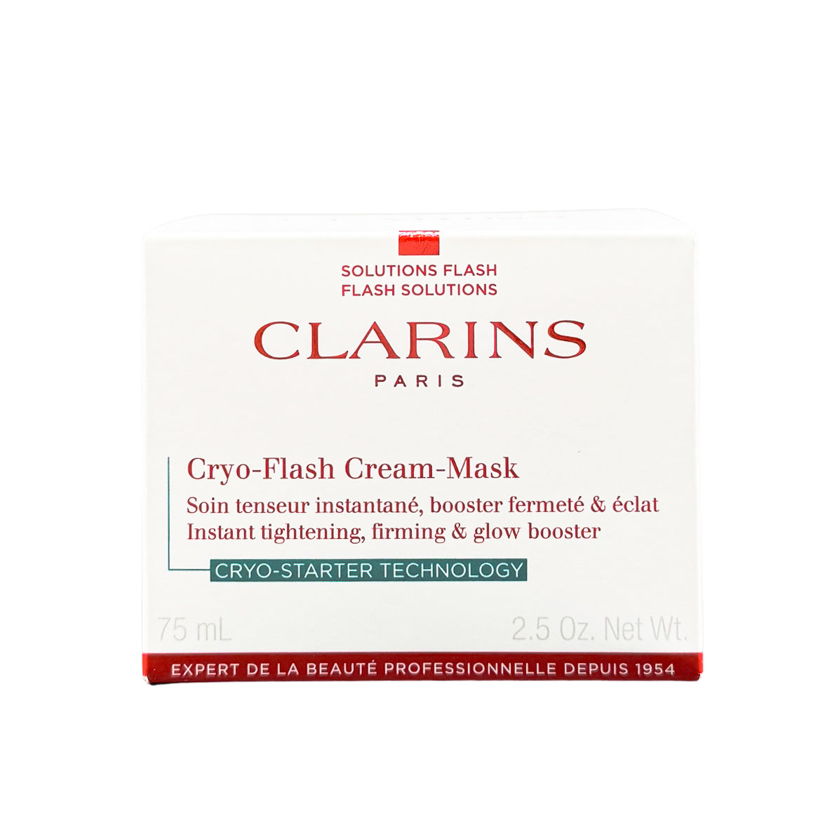 Clarins Cryo-Flash Cream Mask, 75ml (Exp 12/28)
