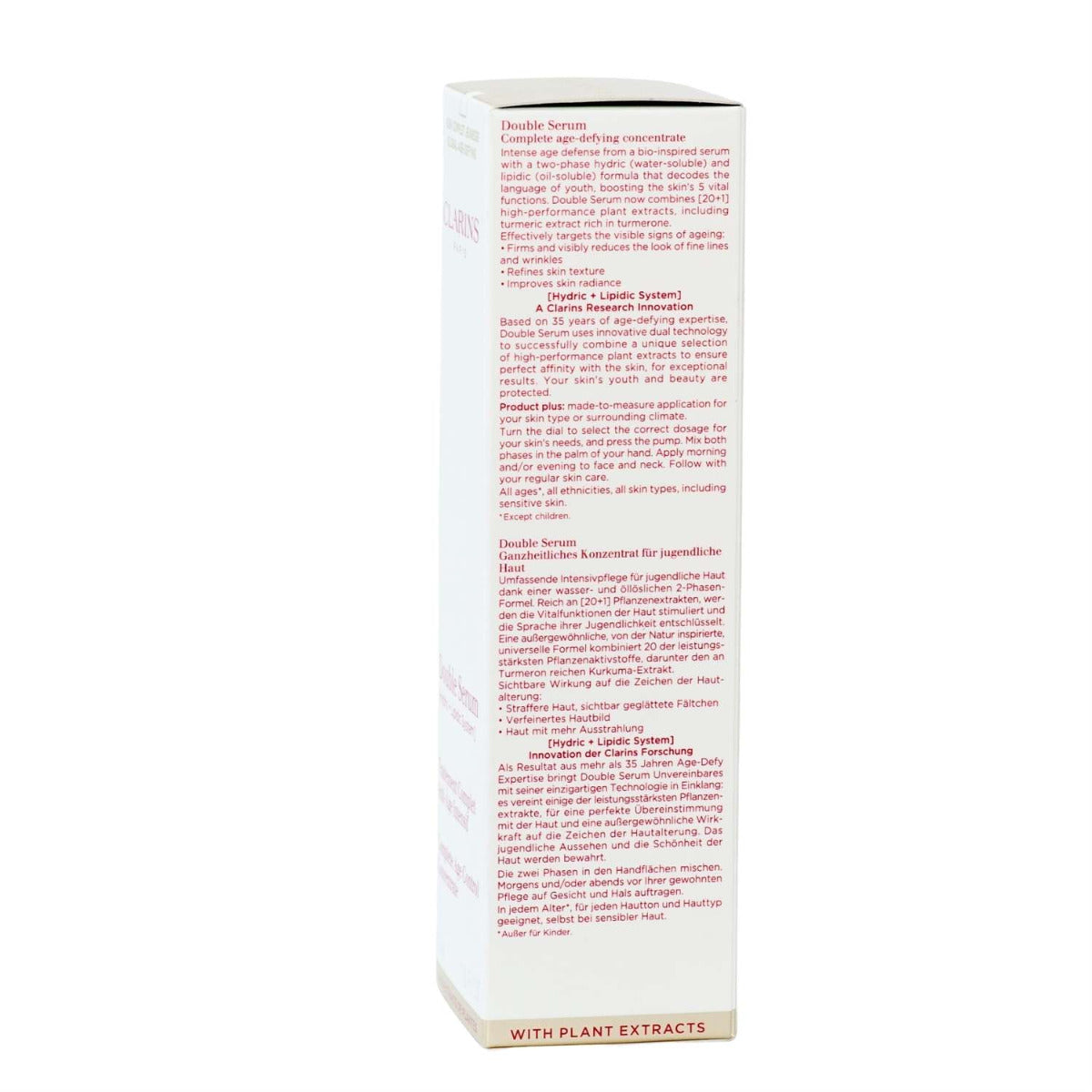 Clarins Anti-Ageing Double Serum, 50ml (exp 01/28)