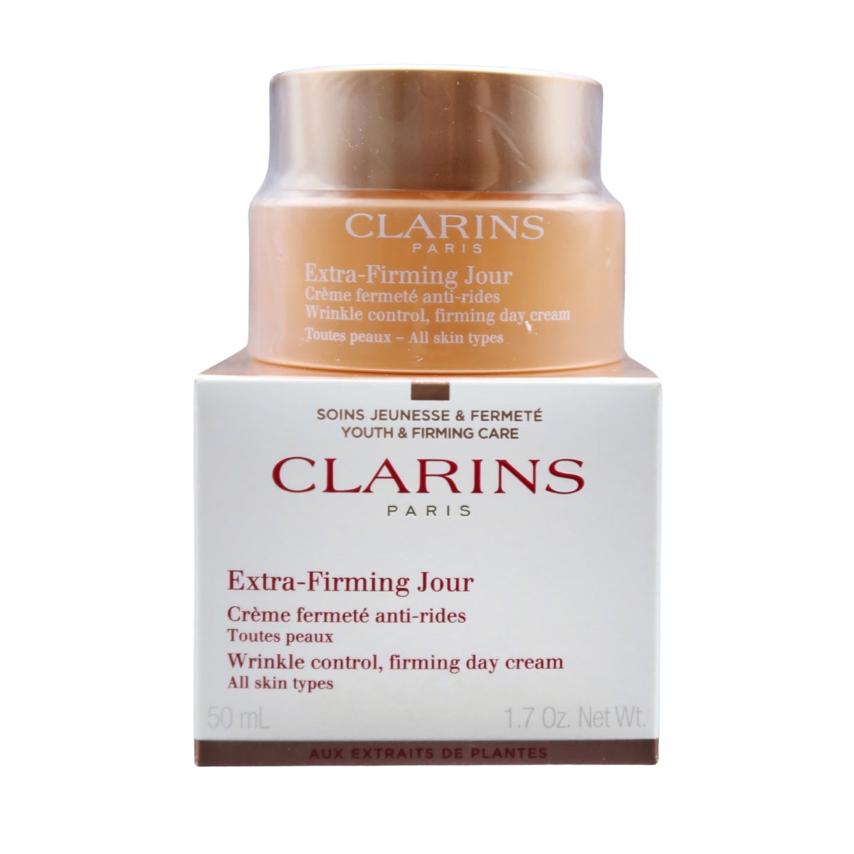 Clarins Extra-Firming Day Cream For All Skin Types, 50ml (Exp 06/28)
