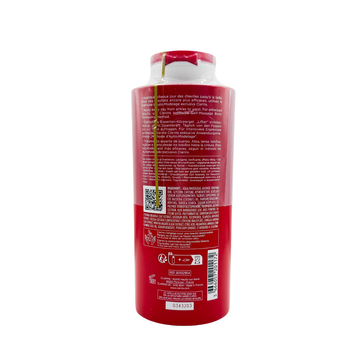 Clarins Body Fit Active Anti-Cellulite Cream, 400ml (Exp 01/29)