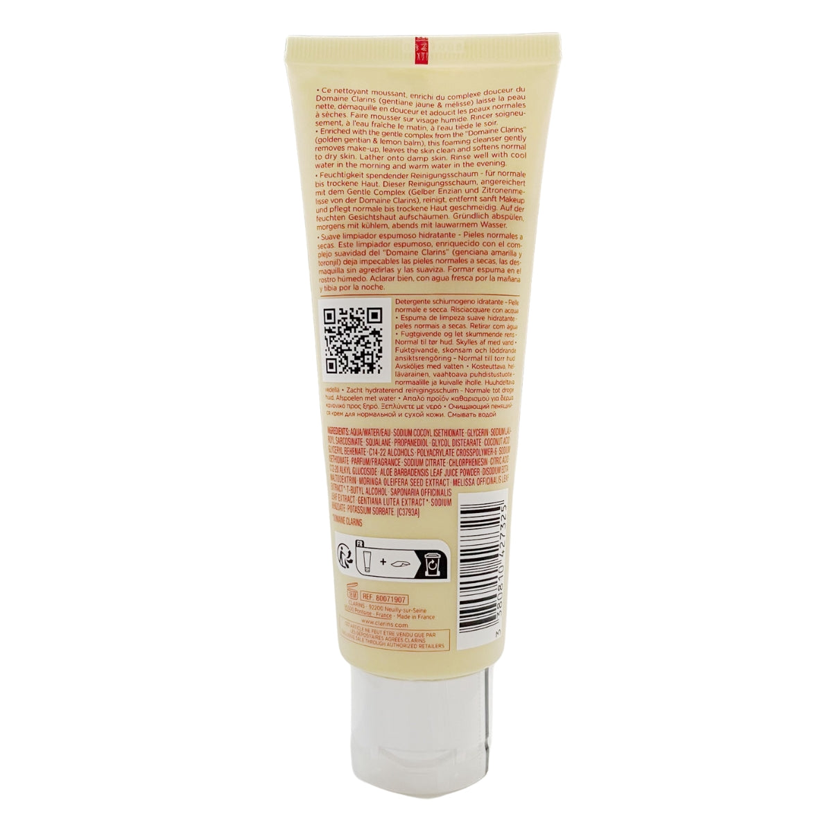 Clarins Hydrating Gentle Foaming Cleanser, 125ml - Exp 07/29