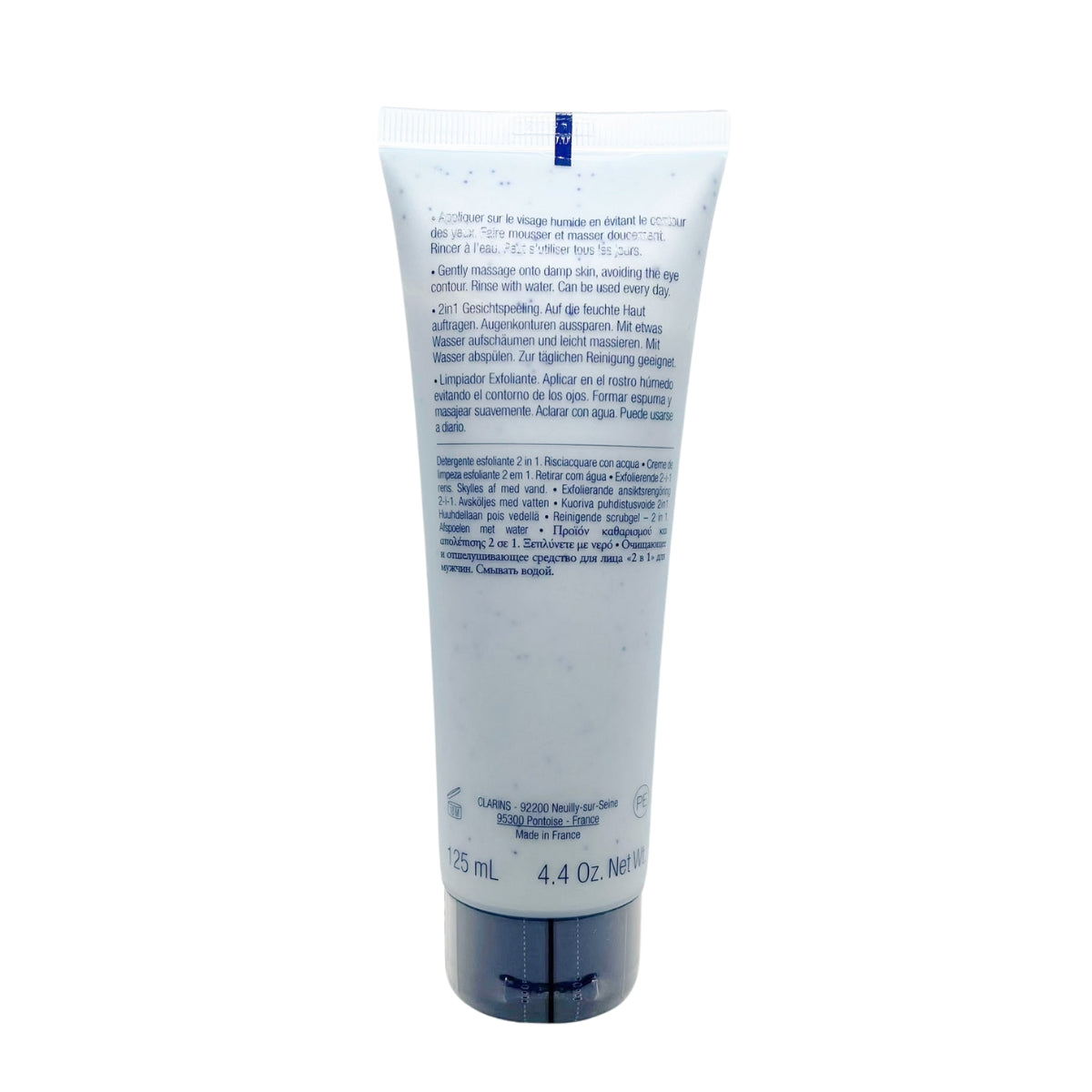 Clarins Mens Exfoliating Face Cleanser, 125ml - Exp 02/27
