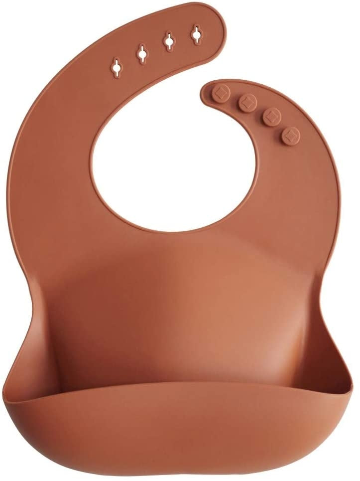 Mushie Silicone Baby Bib (40 designs) - Pupsik Singapore