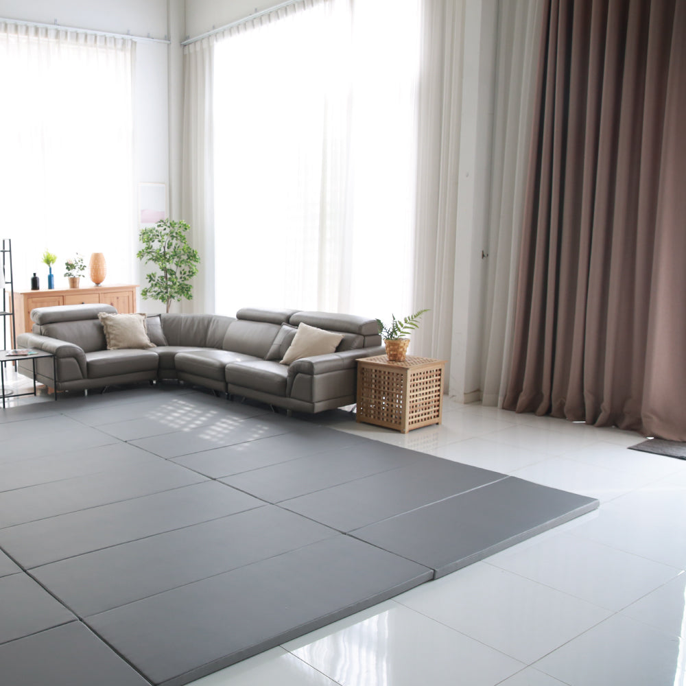 Caraz Signature Clean Folding Playmat, 140 x 200cm (4 Colors) - Pupsik Singapore