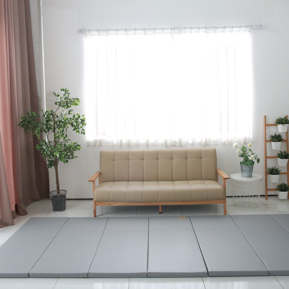 Caraz Signature Clean Folding Playmat, 140 x 200cm (4 Colors) - Pupsik Singapore
