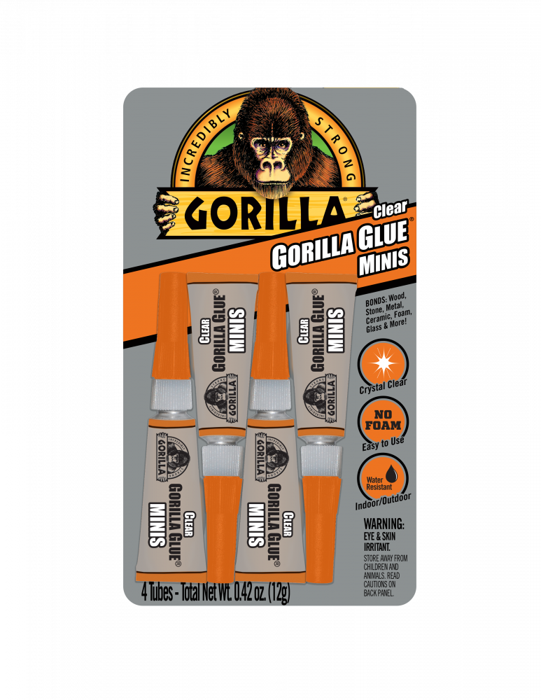 Gorilla Clear Glue Minis (4 x 3g)