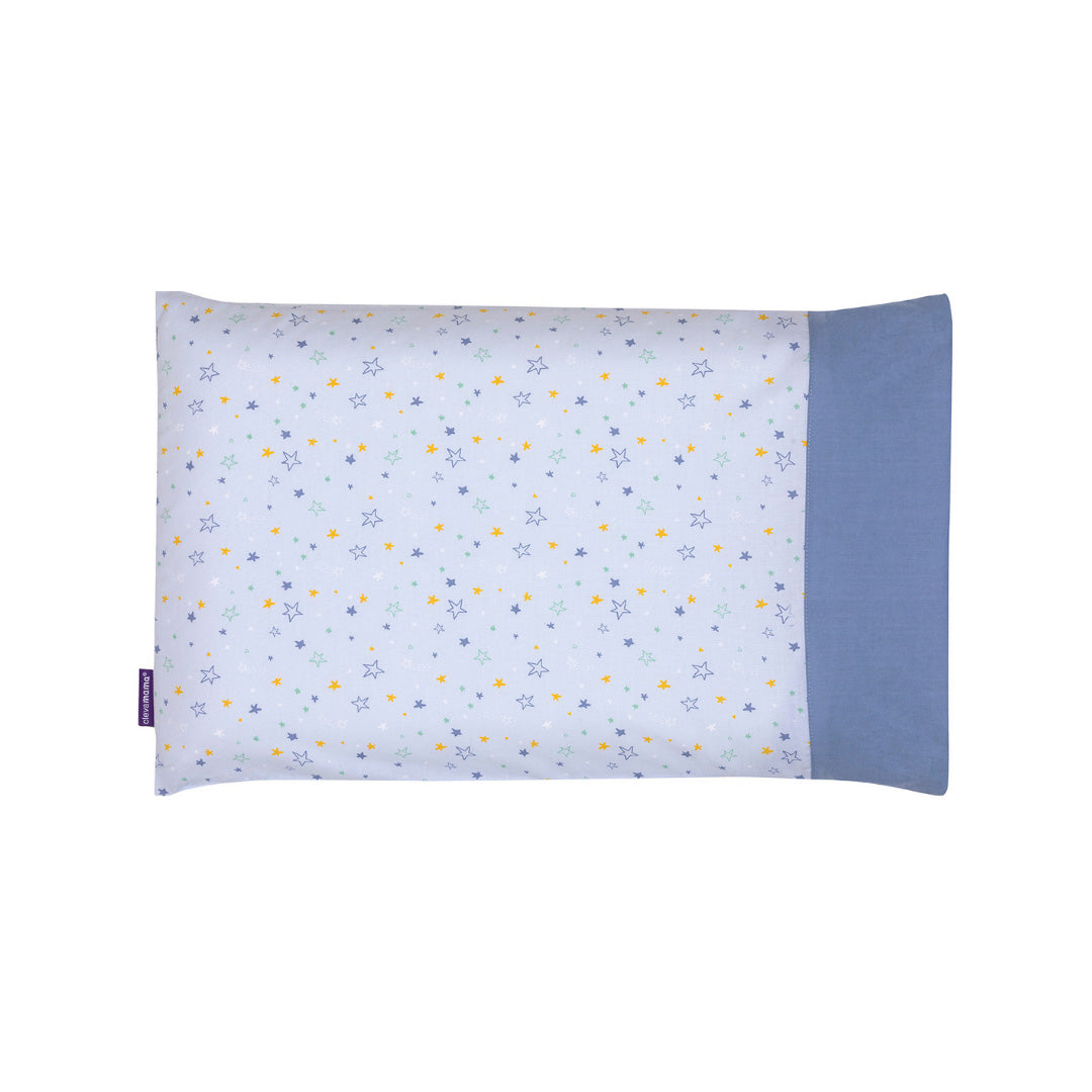 Cotton Case (31x22cm) for Clevamama ClevaFoam Pram Pillow (4 Designs)