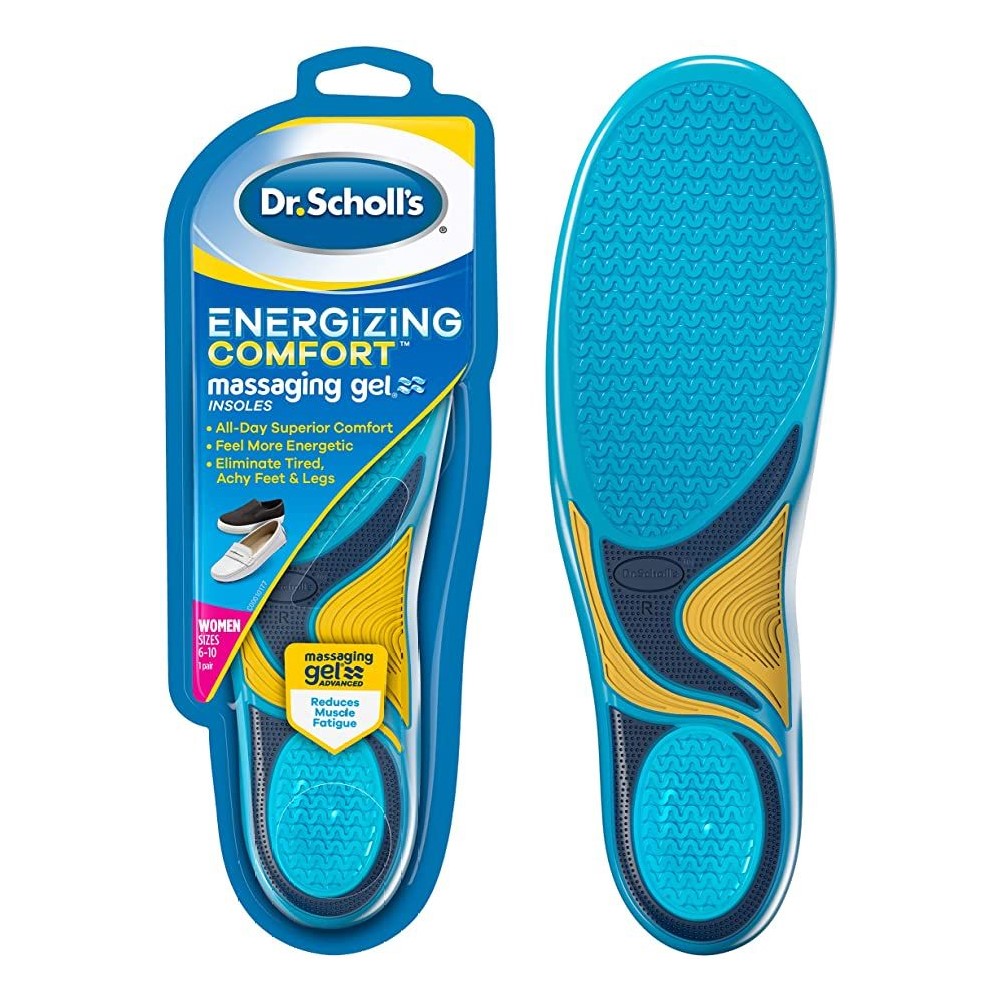 Dr Scholl's Comfort & Energy Energizing Comfort Massaging Gel Insoles