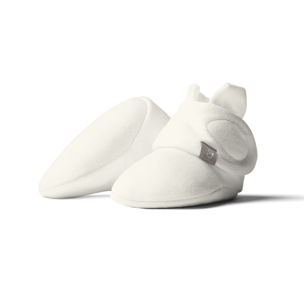 Goumiboots Bamboo & Organic Cotton Booties - Cloud (2 Sizes)