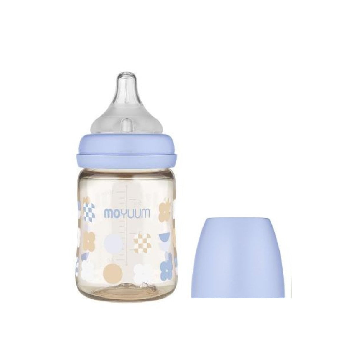 Moyuum PPSU All-in-One Feeding Bottle with Teats, 170ml (7 Designs) - Pupsik Singapore
