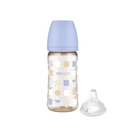 Moyuum PPSU All-in-One Feeding Bottle with Teats, 270ml (3 Designs)