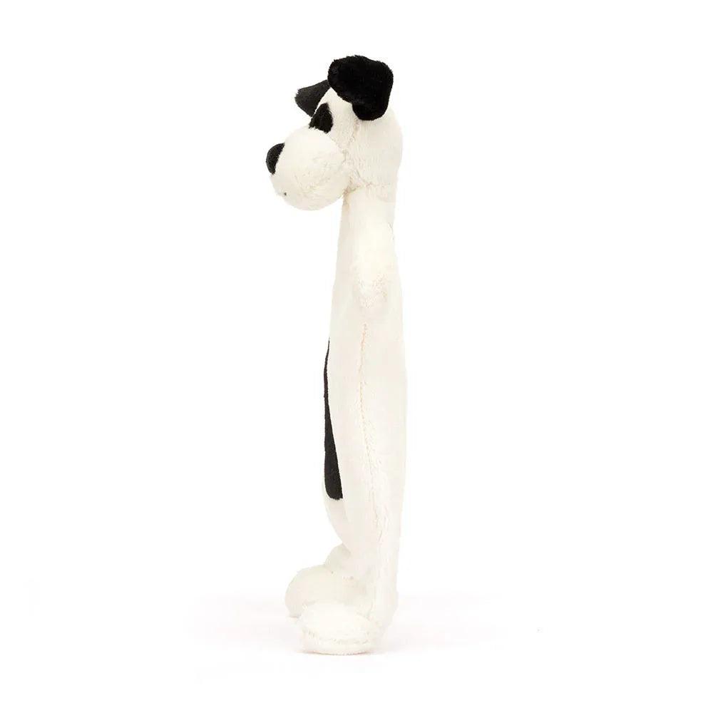 Jellycat Bashful Black & Cream Puppy Comforter | Pupsik Singapore Jellycat Bashful Black & Cream Puppy Comforter | Pupsik Singapore