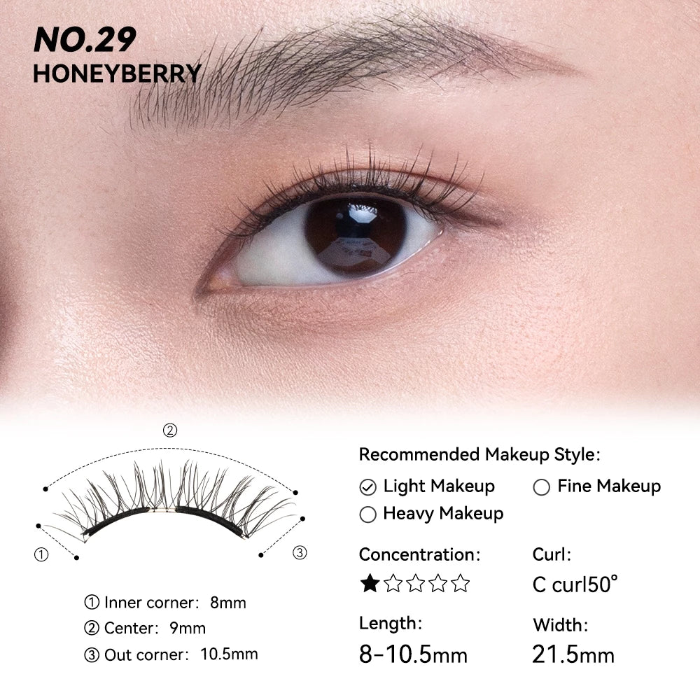 WOSADO Soft Magnetic Eyelashes (40 Types)