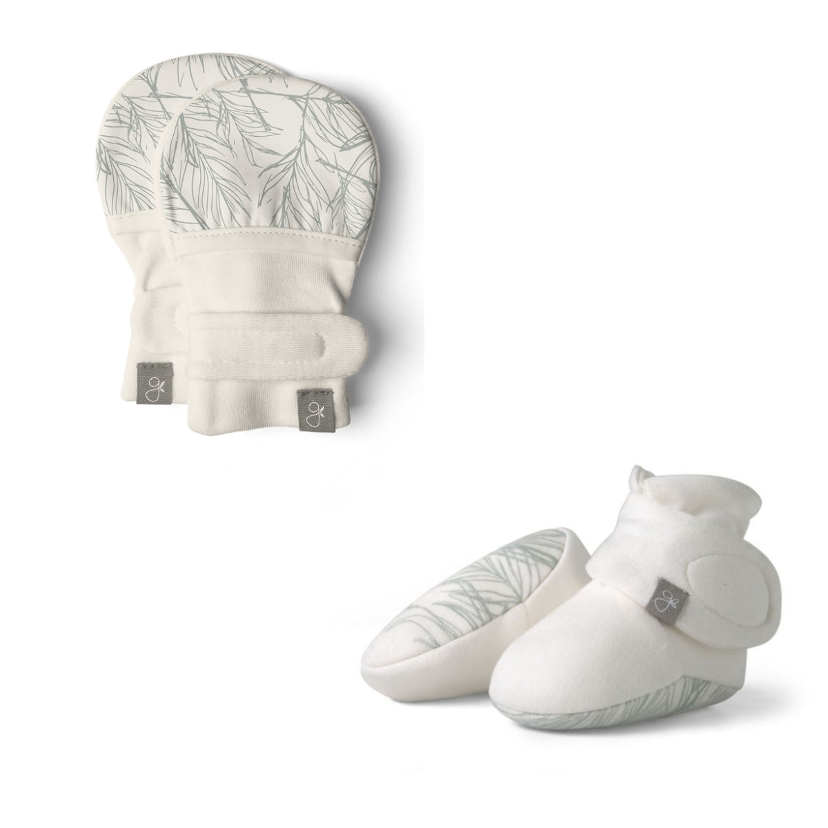GoumiKids Baby Mittens & Booties Set (0-3m) (13 Designs)