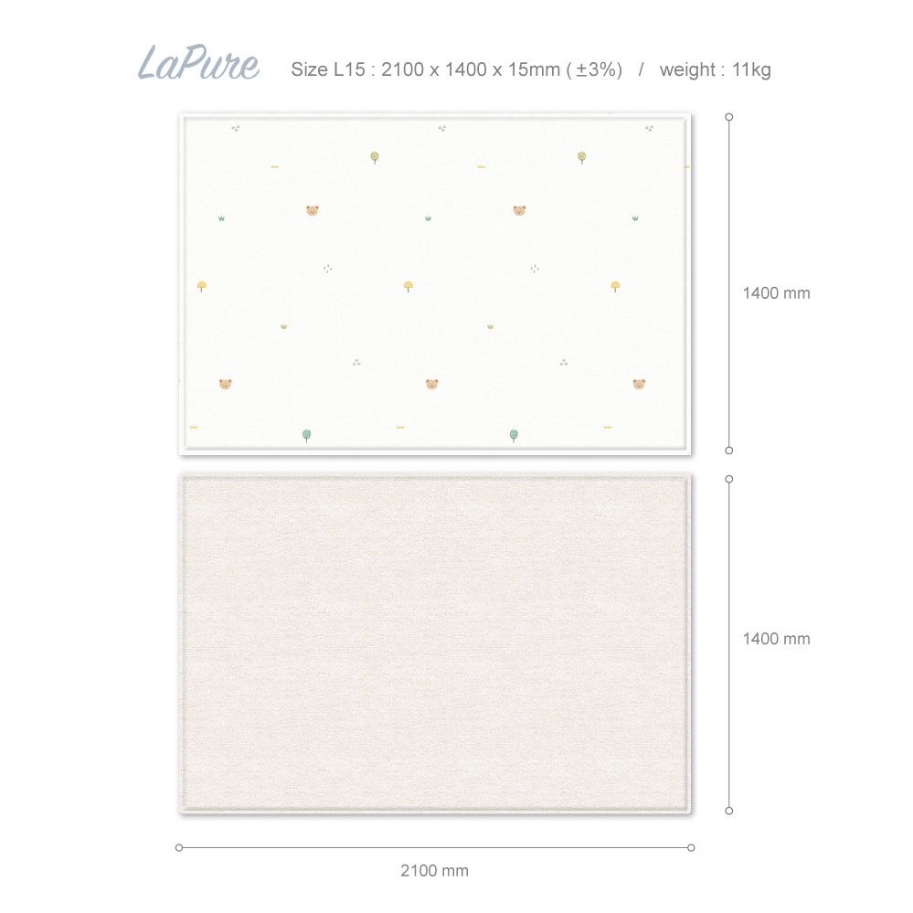Parklon LaPure Playmat - Coco Bear (L15)