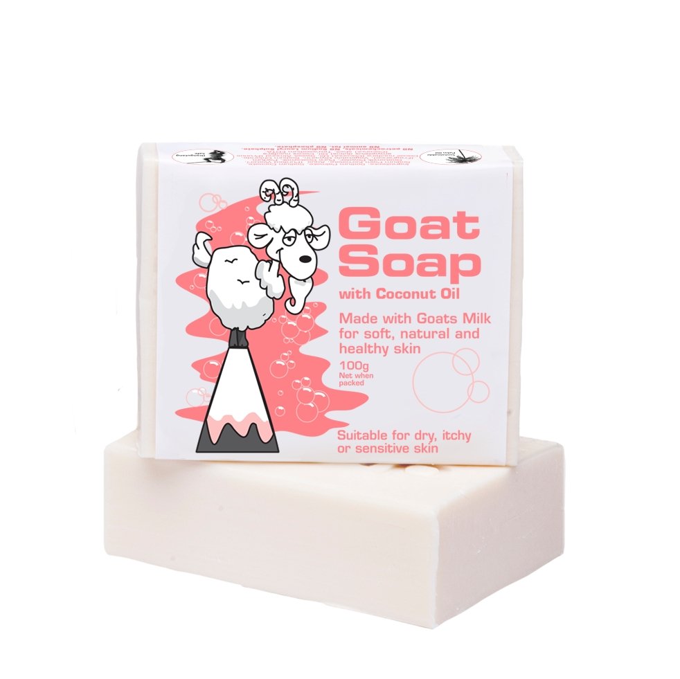 Goat is GOAT Goat Milk Soap with Coconut Oil, 100g