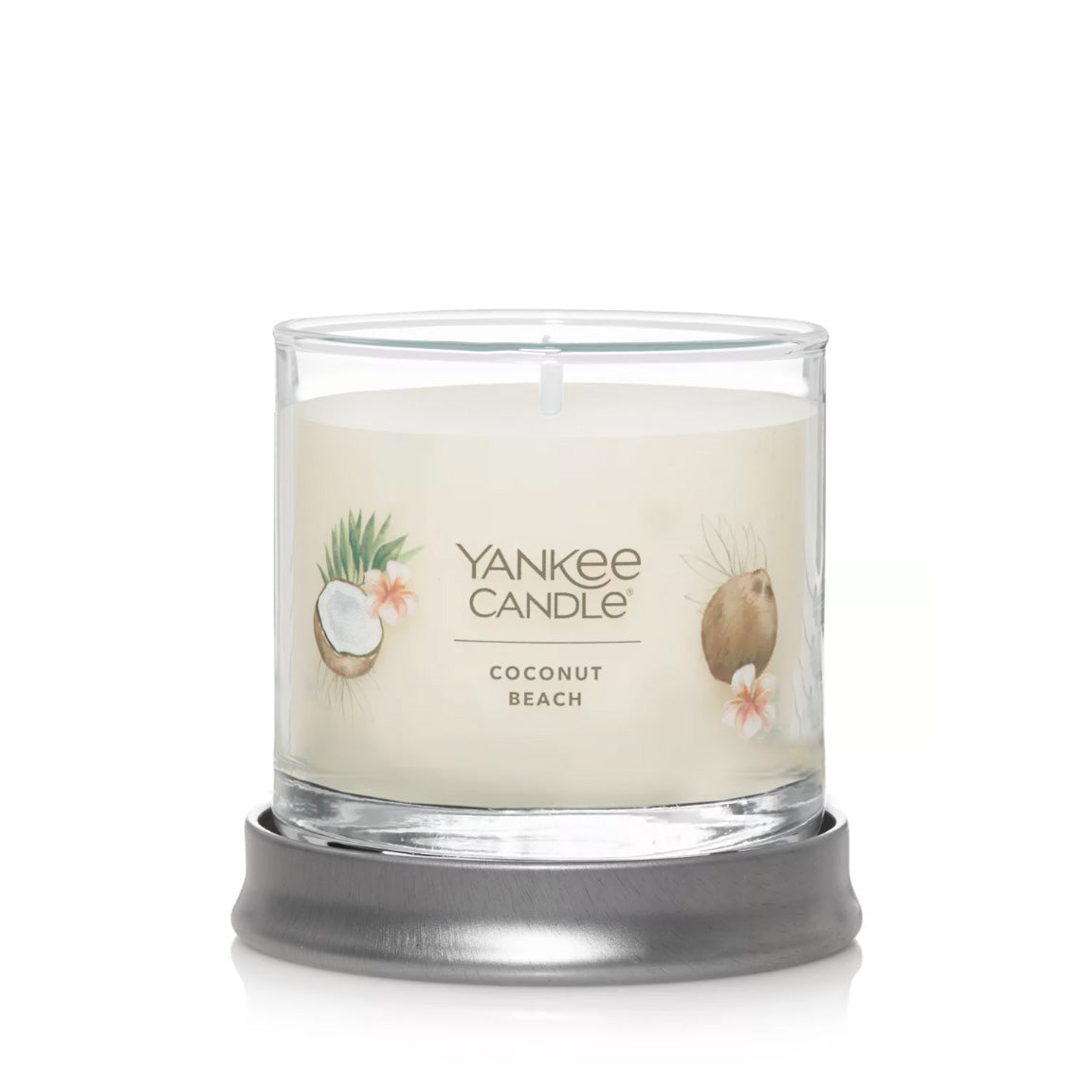 Yankee Candle Signature Small Tumbler Candle, 1- Wick (4.3oz) - Coconut Beach