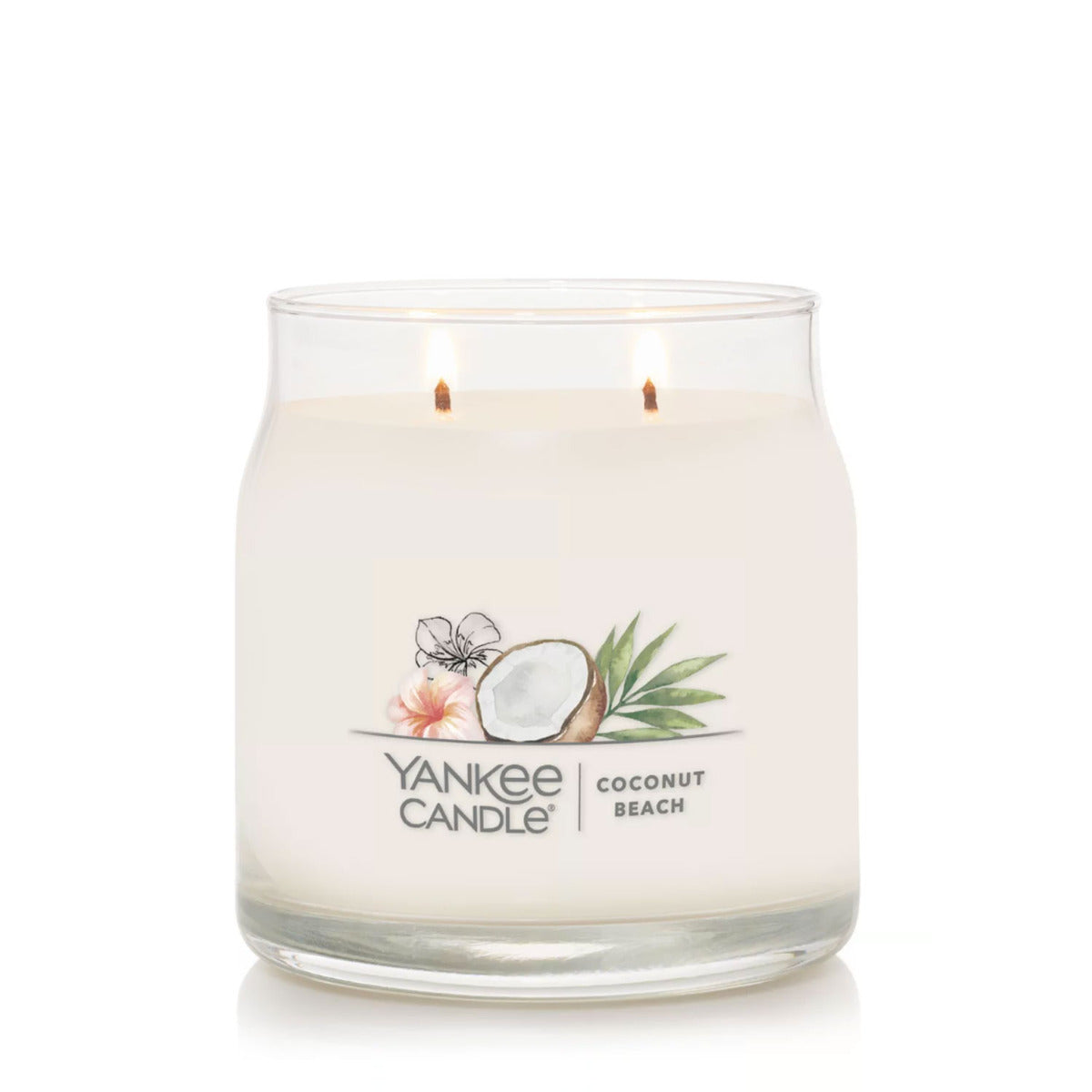 Yankee Candle Signature Medium Jar Candle, 2-wicks (13oz) - Coconut Beach