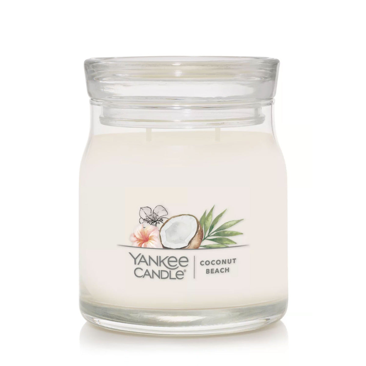 Yankee Candle Signature Medium Jar Candle, 2-wicks (13oz) - Coconut Beach