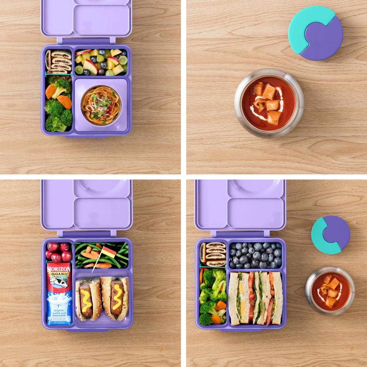 OmieBox Hot & Cold Insulated Bento Box (6 Colours) - Pupsik Singapore