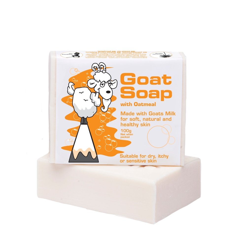 Goat is GOAT Goat Milk Soap with Oatmeal, 100g