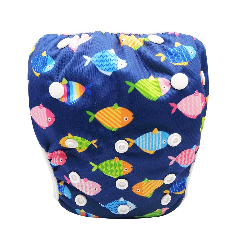 Pupsik Adjustable Snap Swim Diaper (35 Designs) - Pupsik Singapore
