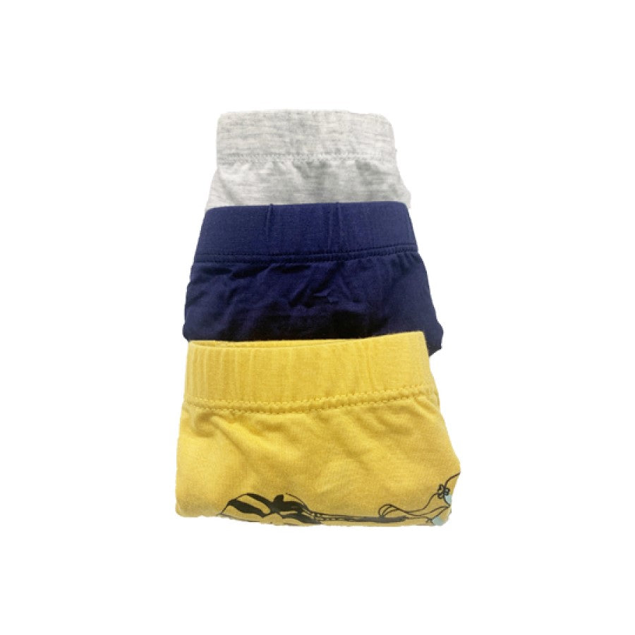 Little Zebra Soft Bamboo Boy’s Underwear, 3pk (3 Sizes)