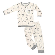 Baa Baa Sheepz Baby Long Sleeve Pyjama Set - Sweet Dreams Baa Baa Yellow (4 Sizes)