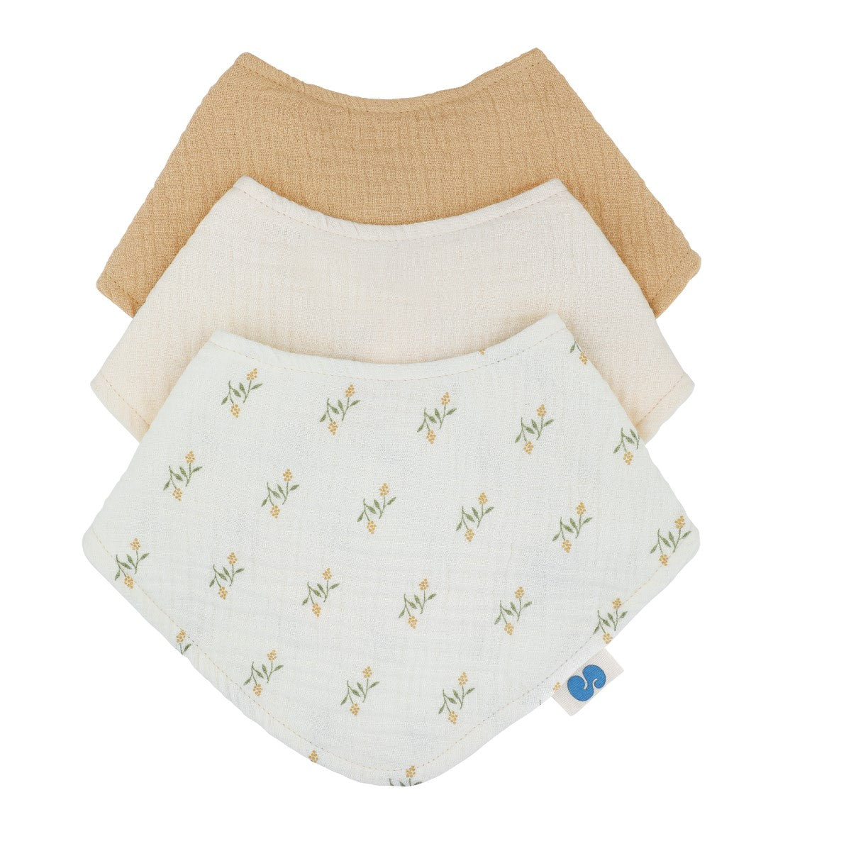 Soft Spot Bandana Bib, 3pk (7 Designs)