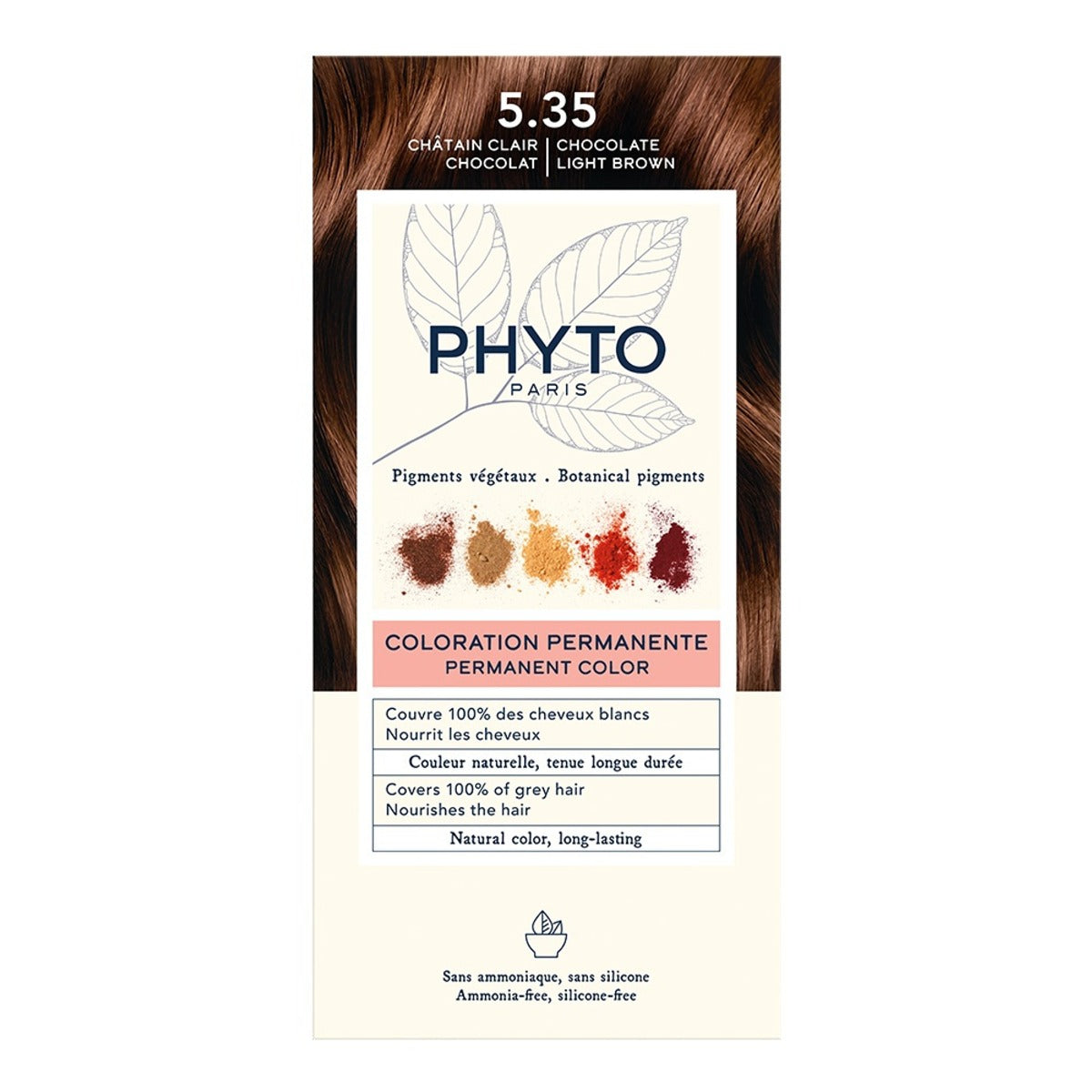 Phyto PHYTOCOLOR Permanent Hair Color Dye (23 Colours) - Exp 08/26