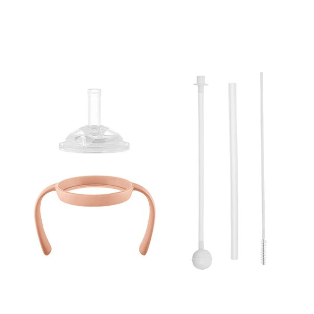 Moyuum 360-degree All-In-One Bottle Straw Set, 5pk (4 Colors) - Pupsik Singapore