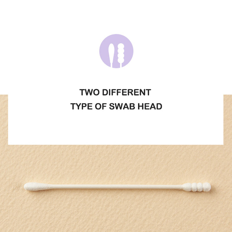 Moyuum Newborn Cotton Swabs, 80pcs (Exp 04/26)