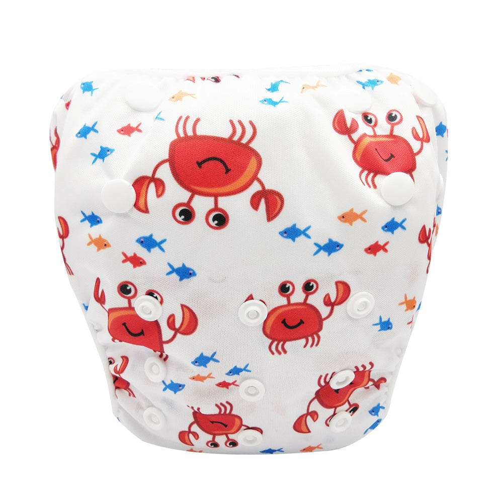 Pupsik Adjustable Snap Swim Diaper (35 Designs)