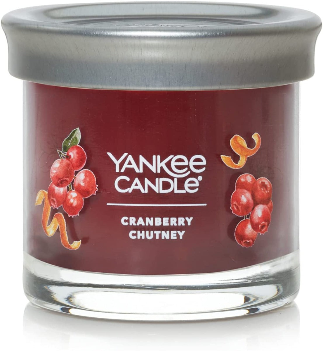 Yankee Candle Signature Small Tumbler Candle, 1- Wick (4.3oz) - Cranberry Chutney