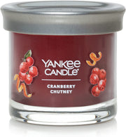 Yankee Candle Signature Small Tumbler Candle, 1- Wick (4.3oz) - Cranberry Chutney