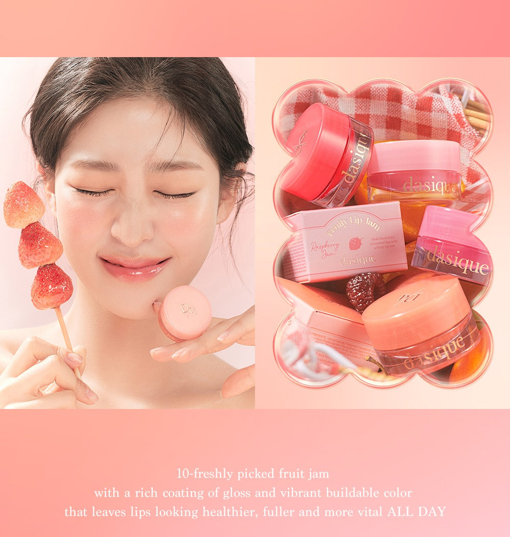 Dasique Fruity Lip Jam, 4g (13 Colors)