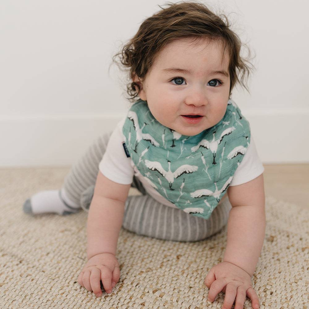 Bebe Au Lait Oh-So-Soft Muslin Bandana Bib (14 Designs) - Pupsik Singapore
