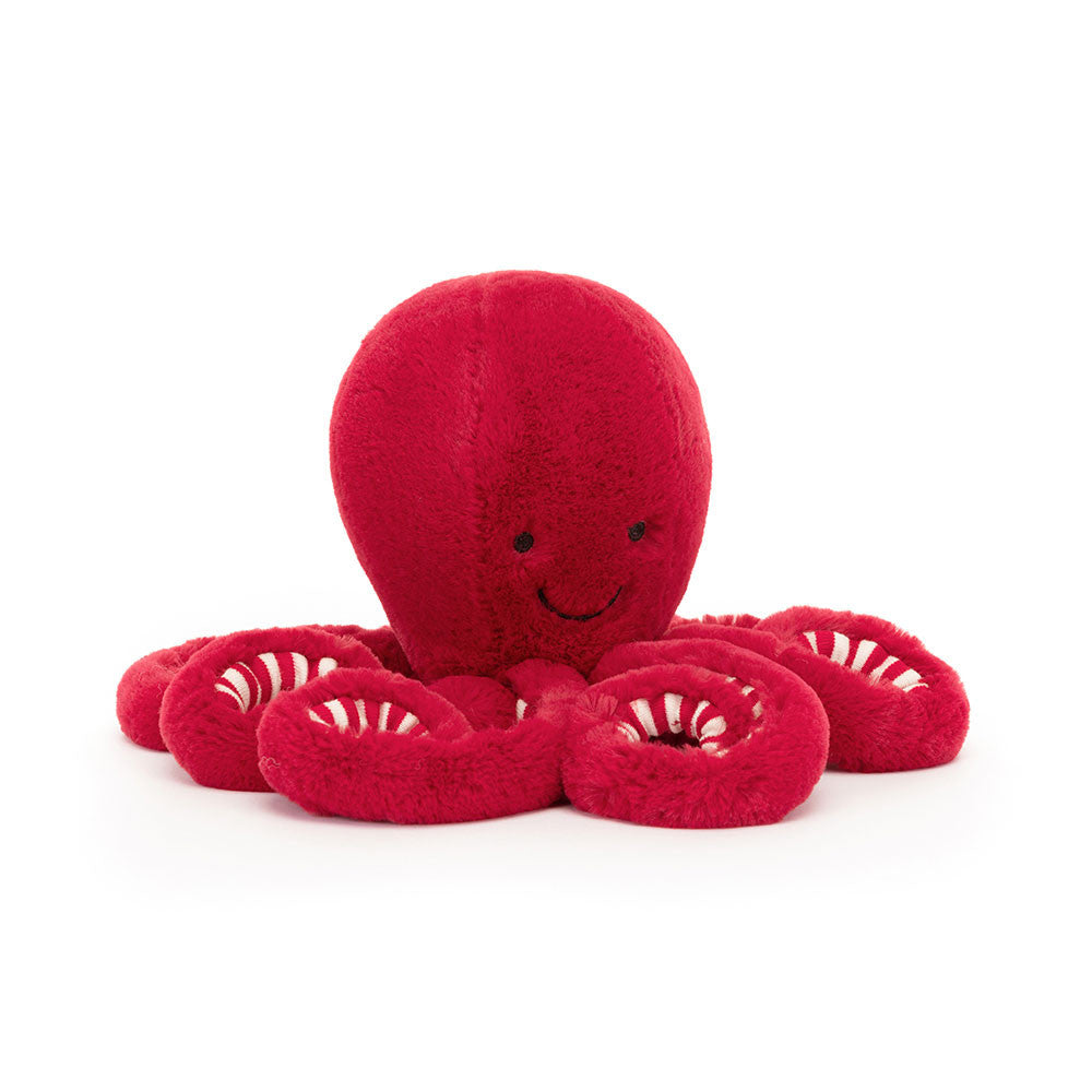 Jellycat Cranberry Octopus Soft Toy (Little, 27cm)