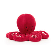 Jellycat Cranberry Octopus Soft Toy (Little, 27cm)
