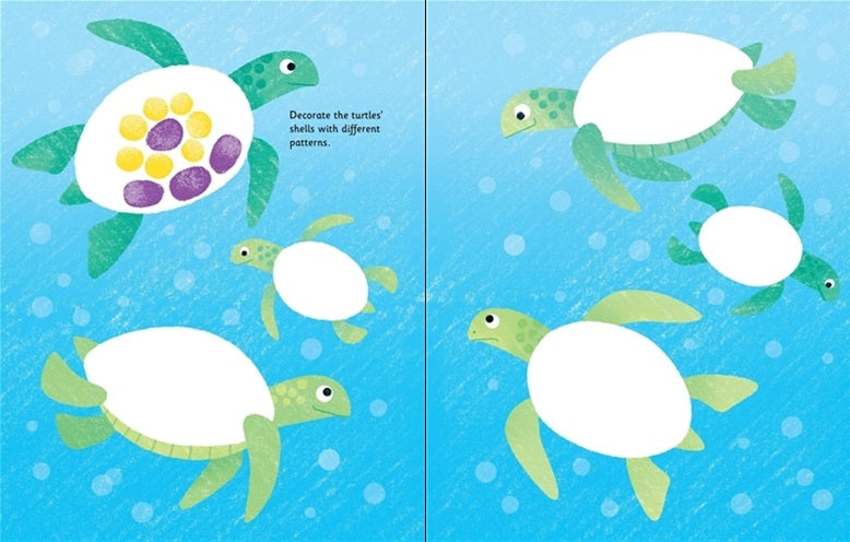 Usborne Fingerprint Activities (6 Titles) - Pupsik Singapore