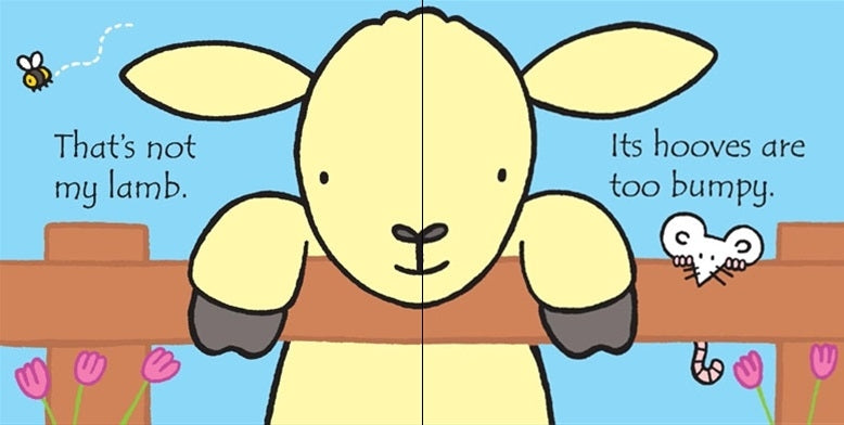 Usborne That's not my lamb... Touchy-Feely Board Book