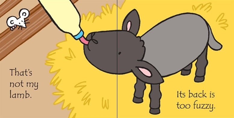 Usborne That's not my lamb... Touchy-Feely Board Book