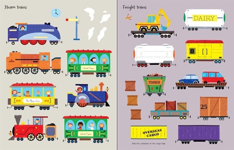 Usborne First Sticker Book (9 Titles) - Pupsik Singapore